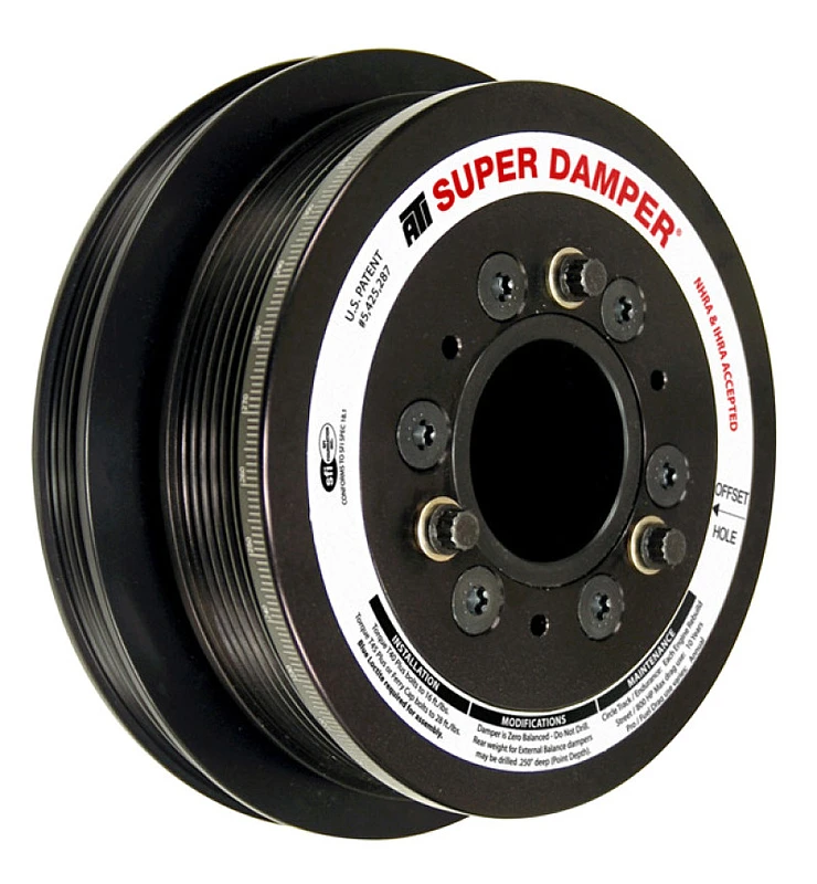 ATI Super Damper Serpentine Series Harmonic Balancer for 2010-2015 Chevy Camaro LS3