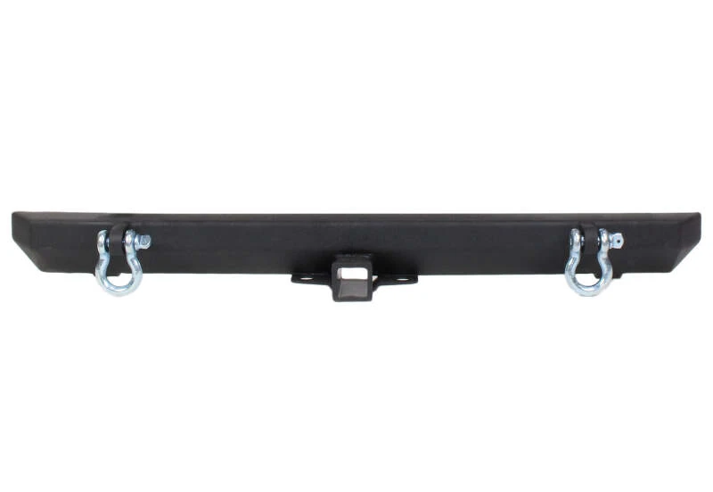 Fishbone Offroad Rear Bumper with Receiver for 1987-2006 Jeep Wrangler YJ/TJ/LJ