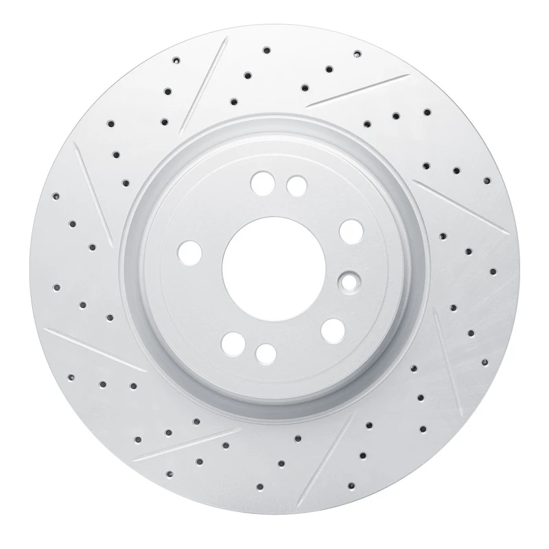 DFC 12-18 Mercedes-Benz Gle350 Front Left Drilled & Slotted Geoperformance Rotor