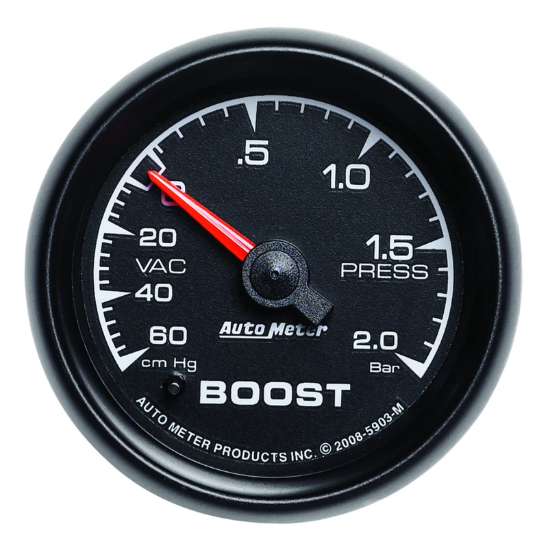 Autometer ES 52mm 60cm.Hg - 2.0 Bar Mechanical Boost/Vacuum Gauge