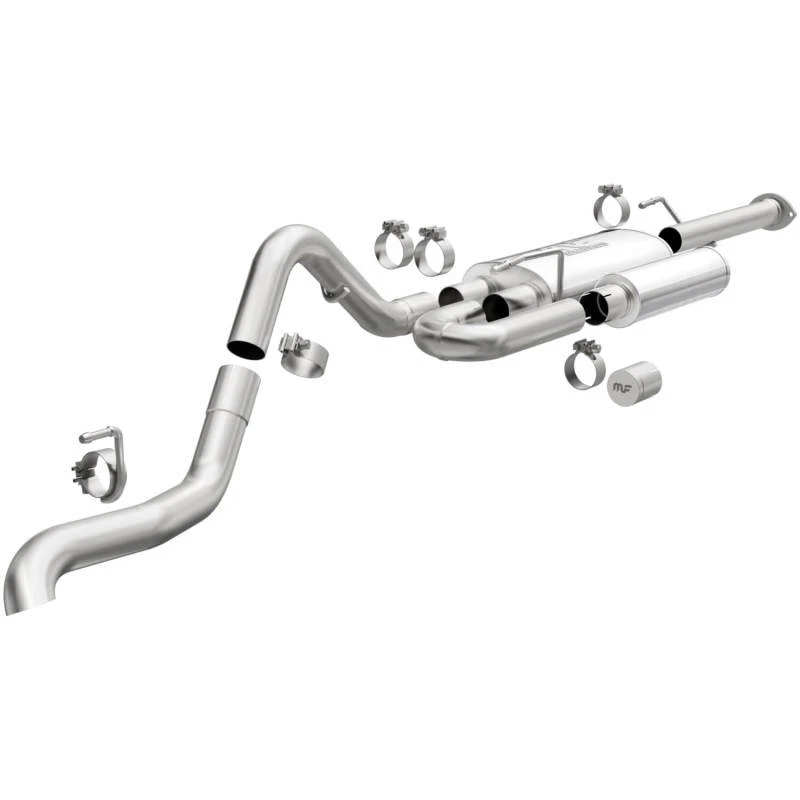 MagnaFlow Edelstahl Overland Cat-Back Auspuff 16-21 Toyota Tacoma