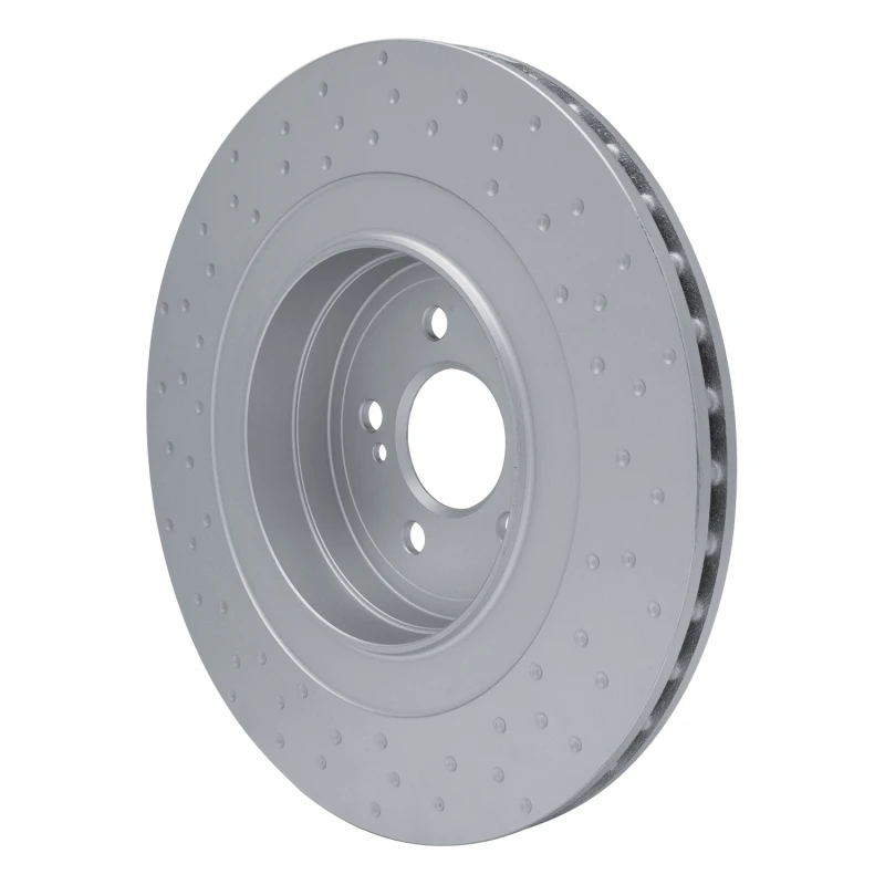 DFC 07-14 Mercedes-Benz S63 AMG Rear Hi-Carbon Alloy Geomet Coated Rotor - Dimpled