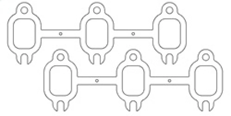 Cometic Dodge Cummins 5.9L 12v.040in MLS 3 Port Exhaust Gaskets