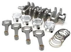 Brian Crower Scion tC 2AZFE Stroker Kit - 102mm Stroke Billet Crank bROD Rods Custom Pistons
