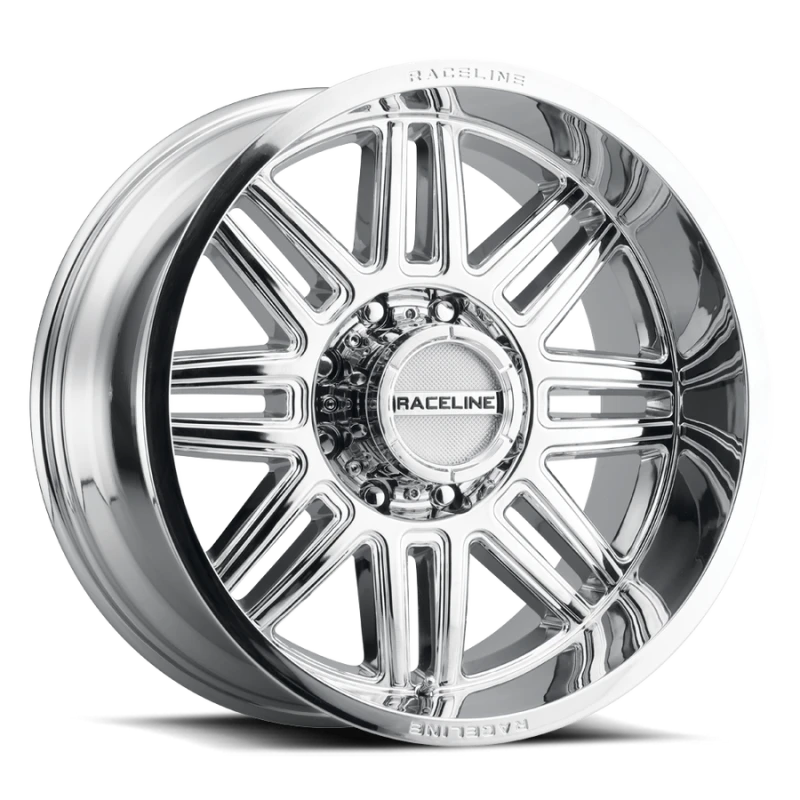 Raceline 948C Split 18x9in / 6x139.7 BP / -12mm Offset / 106.1mm Bore - Chrome Wheel