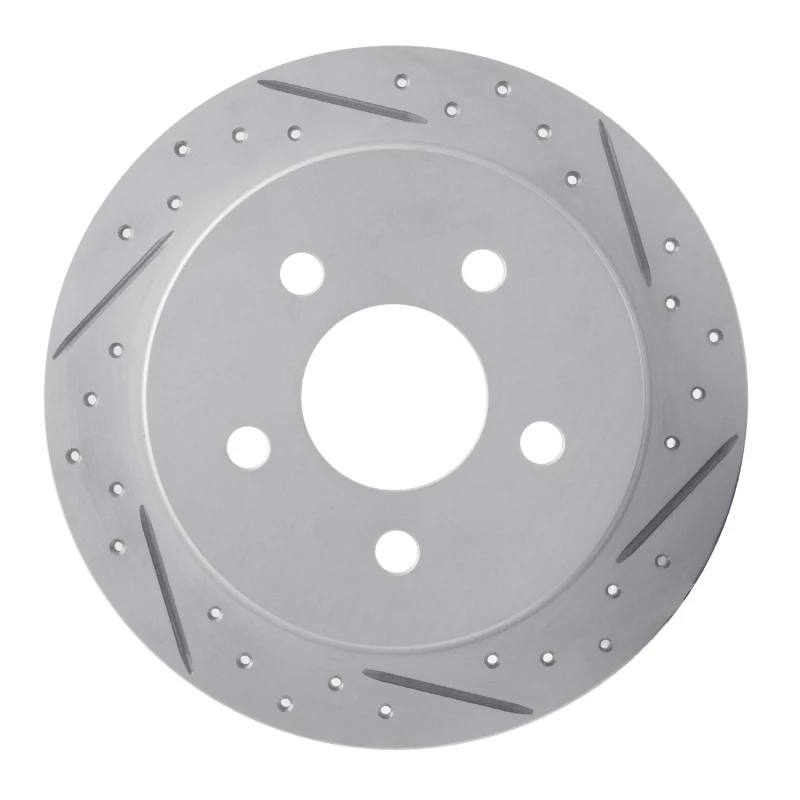 DFC 97-05 Buick Regal Rear Right Drilled & Slotted Geoperformance Rotor