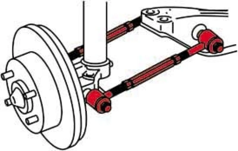 SPC Performance 98-04 Dodge Intrepid/Chrysler Concorde Hinterer EZ Arm XR Verstellbarer Steuerarm