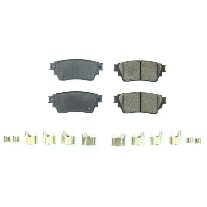 Power Stop Rear Z17 Evolution Ceramic Brake Pads w/Hardware for 2019 Mitsubishi Eclipse Cross