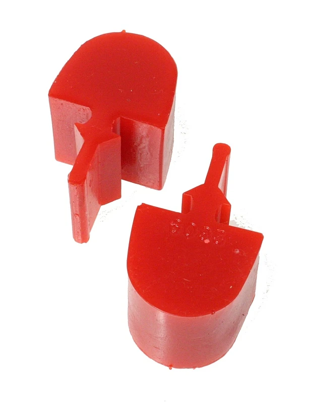 Energy Suspension GM Pull Thru Style Rote Bump Stop Set