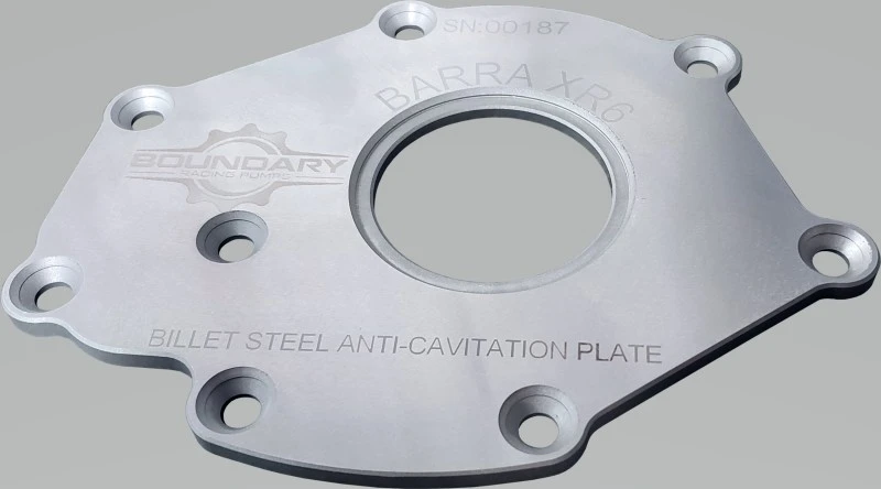 Boundary Billet Back Plate for Ford Barra XR6