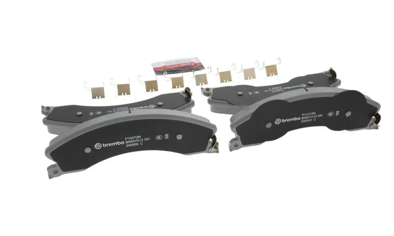 Brembo 09-17 Chevrolet Silverado 2500 HD/GMC Sierra 2500 HD/Silverado 3500 HD Front NAO Brake Pad
