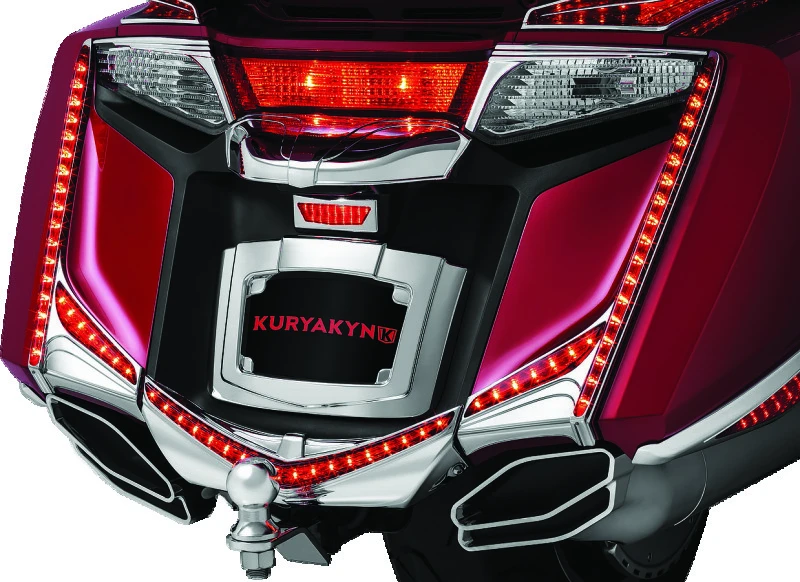 Kuryakyn LED Vertikale Rücklichtleisten für 2012–2017 GL1800 / F6B