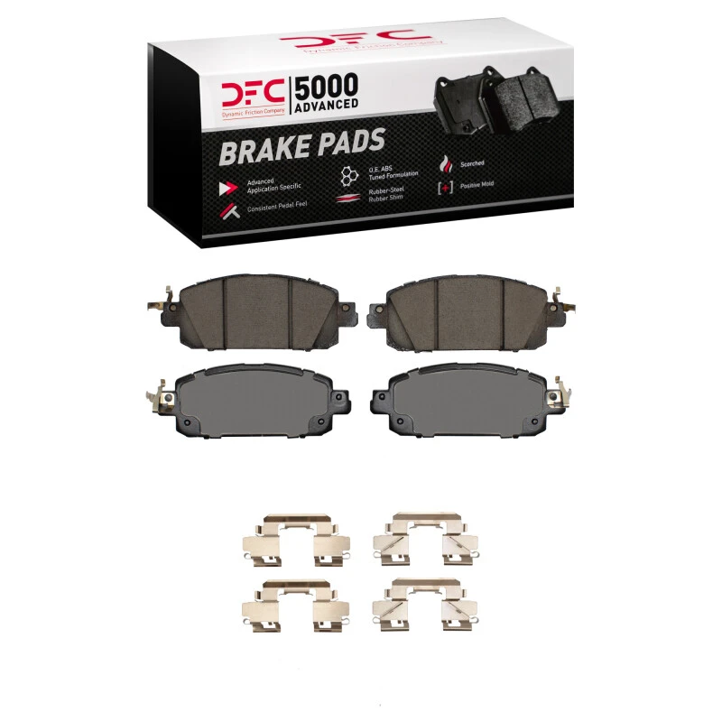 DFC 20-25 Nissan Sentra Front 5000 Advanced Ceramic Brake Pads and Hardware Kit