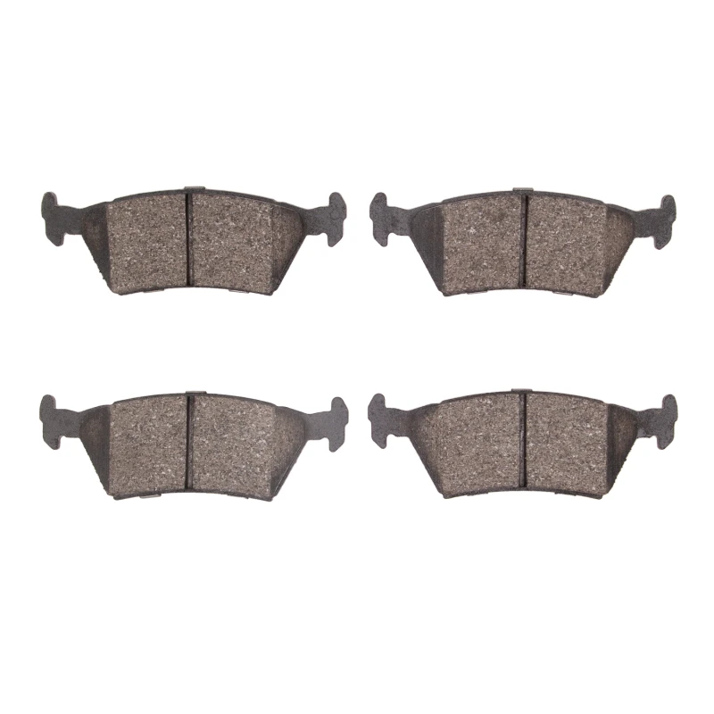 DFC 85-91 Chrysler TC Maserati Rear 5000 Advanced Semi Metallic Brake Pads