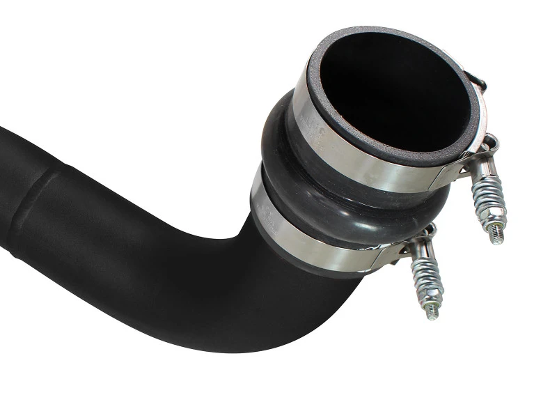 aFe Bladerunner Intercooler I/C-Rohr 3 Zoll Heiß/Kalt Ford F-250/F-350 99-03 V8-7.3L - Schwarz