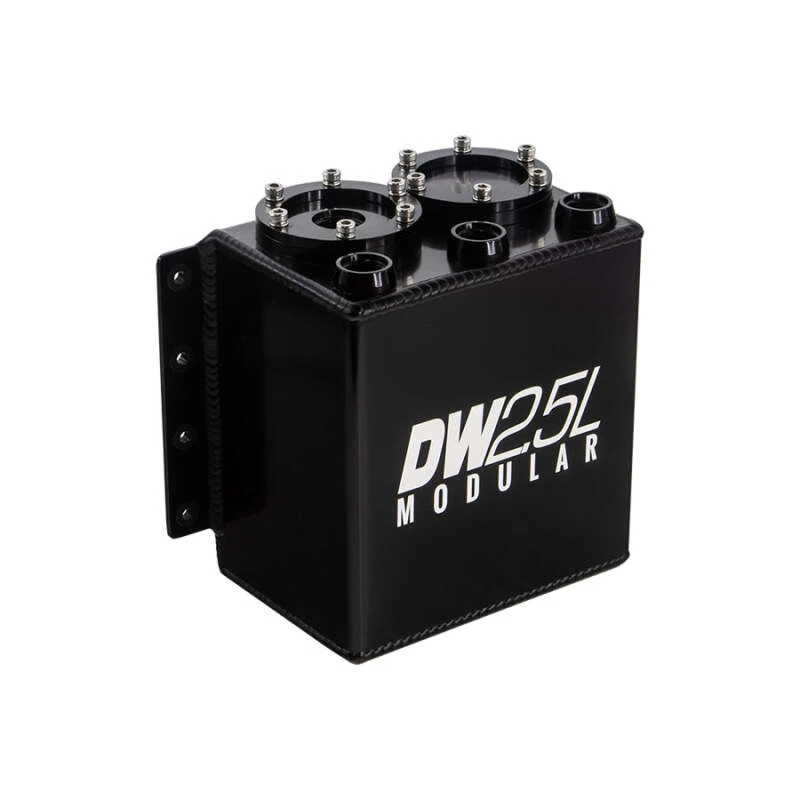 DeatschWerks 2.5L Modular Surge Tank (Fits 1-2 DW250iL Fuel Pumps - Pumps Not Included)