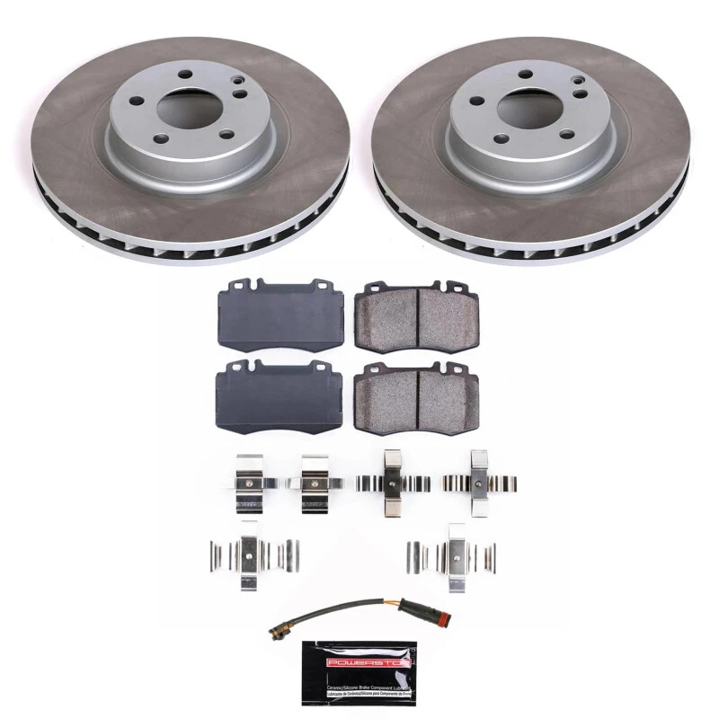 Power Stop 07-11 Mercedes-Benz CLS550 Front Semi-Coated Rotor Kit