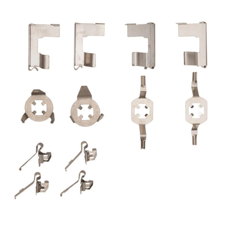 DFC 89-94 Geo Metro Front 5000 Advanced Semi Metallic Brake Pads and Hardware Kit