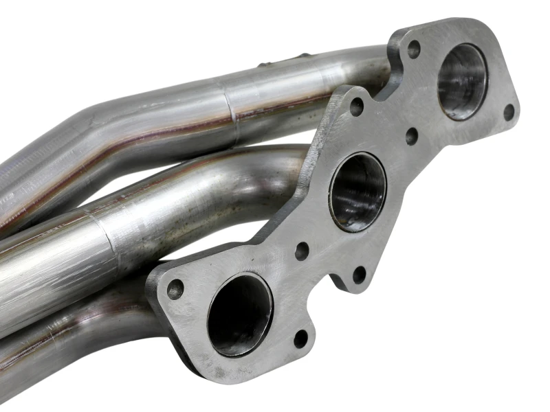 aFe 05-11 Toyota Tacoma V6-4.0L Twisted Steel 409 Edelstahl Langrohr-Header mit Kat