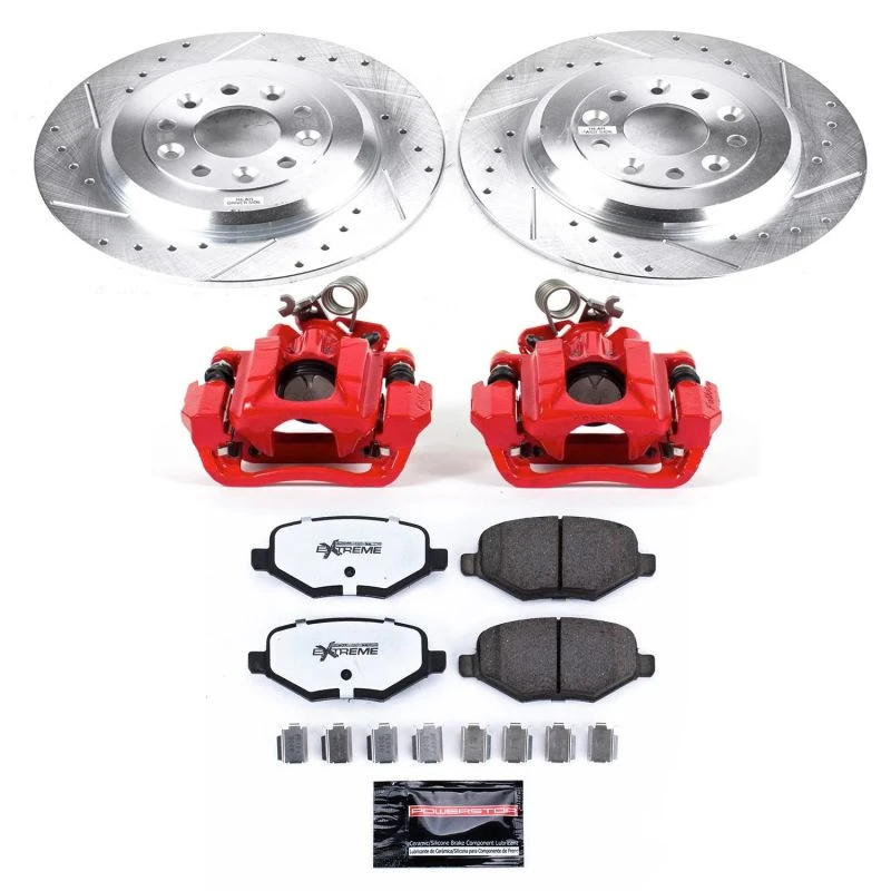 powerstop_KC4744-36-6794554768e2e Power Stop 11-19 Ford Explorer Rear Z36 Truck & Tow Brake Kit w/Calipers