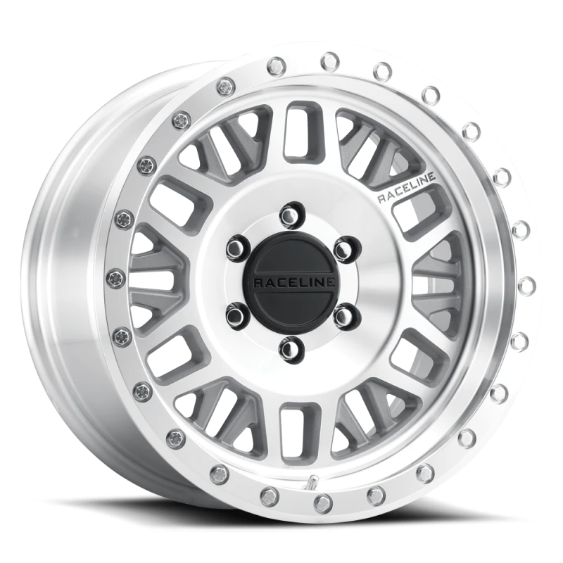 Raceline 951MC Ryno 16x8in / 5x114.3 BP / 0mm Offset / 72.62mm Bore - Machined Wheel