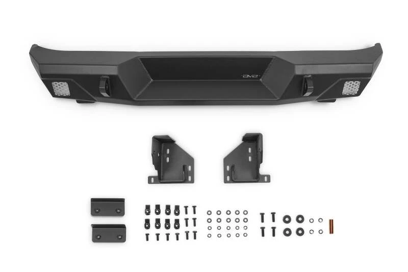 DV8 Offroad 07-18 Jeep Warngler JK Mid-Width Rear Bumper