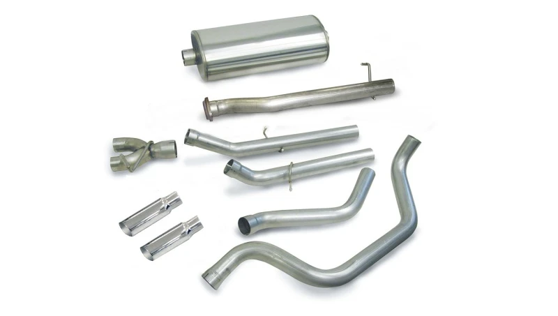 Corsa 1999-2007 Chevrolet Silverado Reg. Cab/Langer Radstand 1500 4,8L V8 Polierter Sport Cat-Back Auspuff