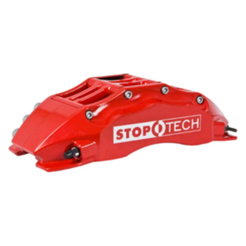 stoptech_83.488.6700.71-6794dfb8d626e StopTech 09-10 Nissan 370Z Sport Model Only Front BBK w/ Red ST-60 Calipers Slotted 380x32mm Rotors