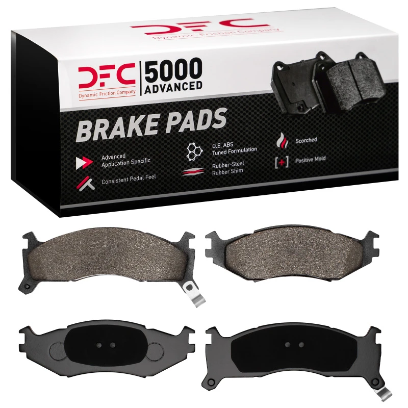 DFC 91-95 Chrysler New Yorker Front 5000 Advanced Semi Metallic Brake Pads