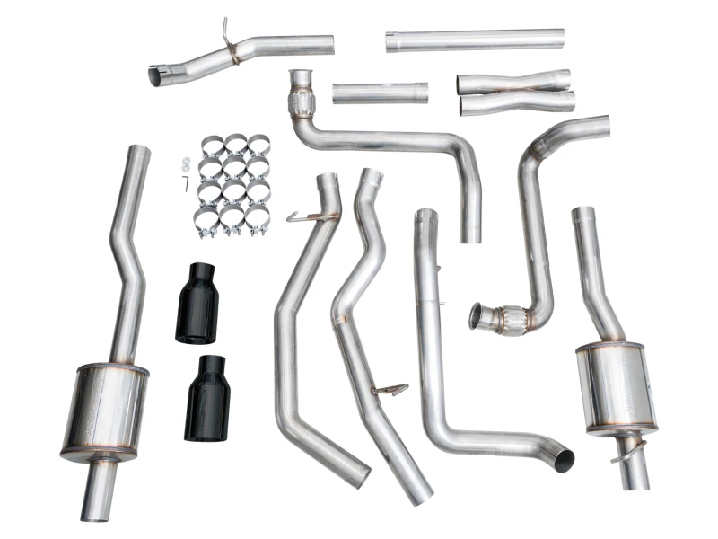 AWE Tuning 2025+ RAM 1500 3.0TT Rebel 0FG Cat-Back Exhaust w/ Diamond Black Tips