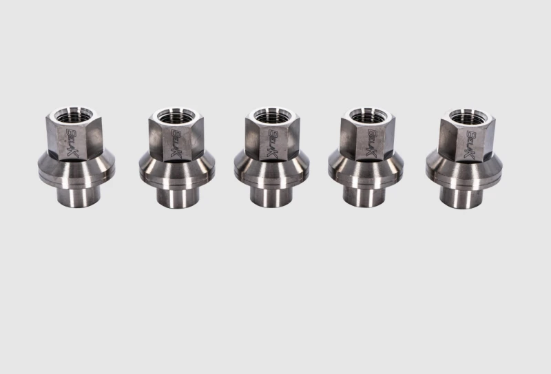 Belak 7075 Billet Aluminum Shank Style Lug Nut M12x1.50 - 4 Pack