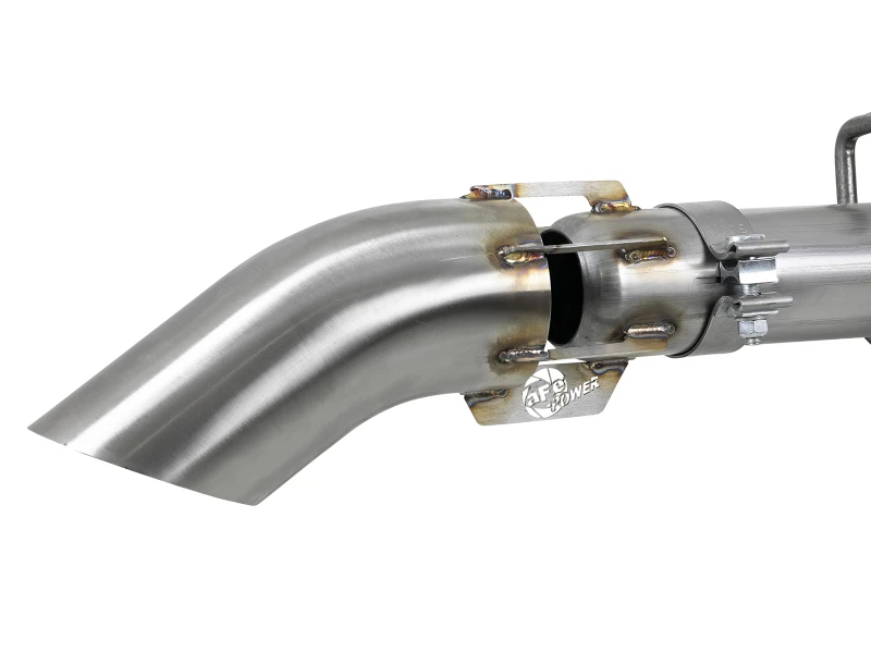 aFe MACH Force-XP 3 Zoll 409 Edelstahl Cat-Back Auspuffanlage mit polierter Spitze 16-18 GM Colorado/Canyon I4-2.8L (td) LWN