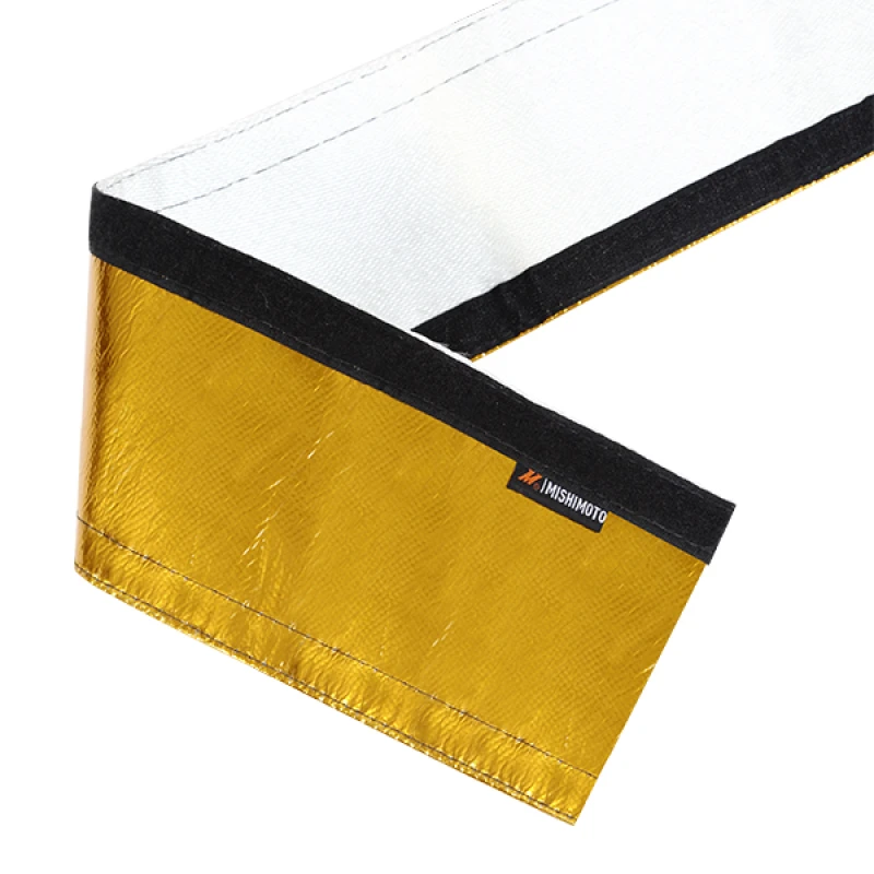Mishimoto Hitzeschutzschlauch Gold 1 Zoll x 36 Zoll