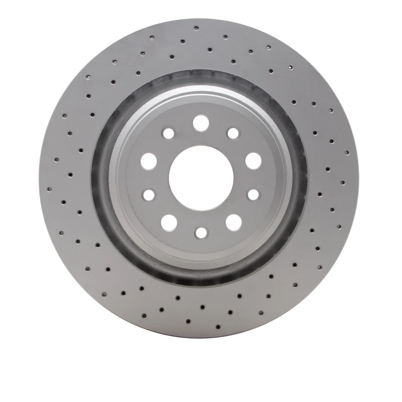 DFC 14-22 Maserati Quattroporte Rear Drilled GeoSPEC Coated Rotor