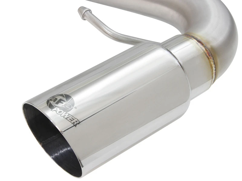 aFe MACHForce XP SS-304 Polierter Tipp 3,0 Zoll-2,5 Zoll Durchmesser Kat-Abgasanlage 11-13 BMW 335i (E90/E92) 3,0L