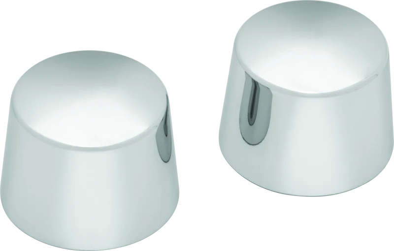 Kuryakyn Front Axle Nut Caps Chrome