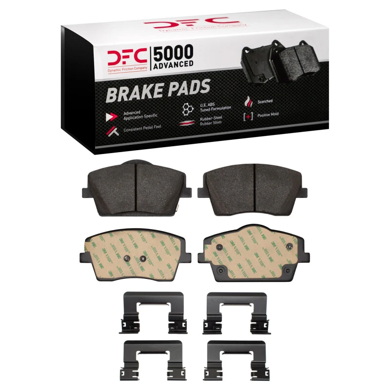 DFC 19-24 Volvo XC40 Front 5000 Advanced Ceramic Brake Pads and Hardware Kit