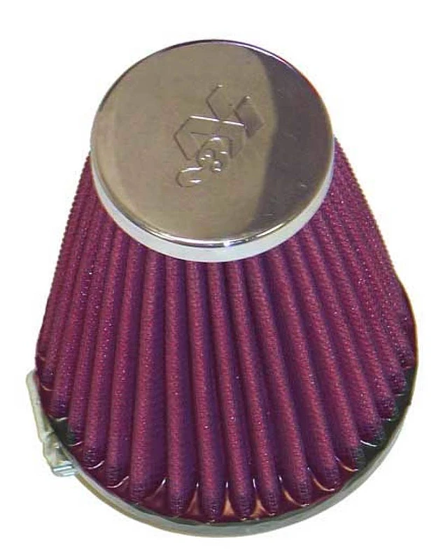 K&N Universeller Clamp-On-Luftfilter 2-1/8 Zoll Flansch 3-1/2 Zoll Basis 2 Zoll Oben 4 Zoll Höhe