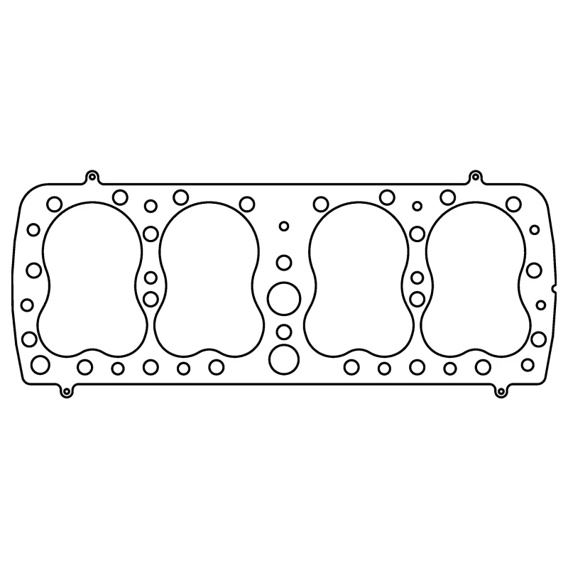 Cometic Ford 239 Flathead V8.120in MLS-Zylinderkopfdichtung - 3.375in Bohrung - 24 Bolzen - 59A