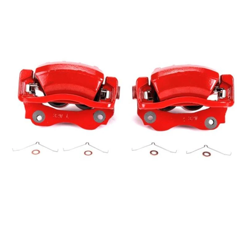 powerstop_S2778-67945eda5bb86 Power Stop 01-05 Lexus IS300 Front Red Calipers w/Brackets - Pair