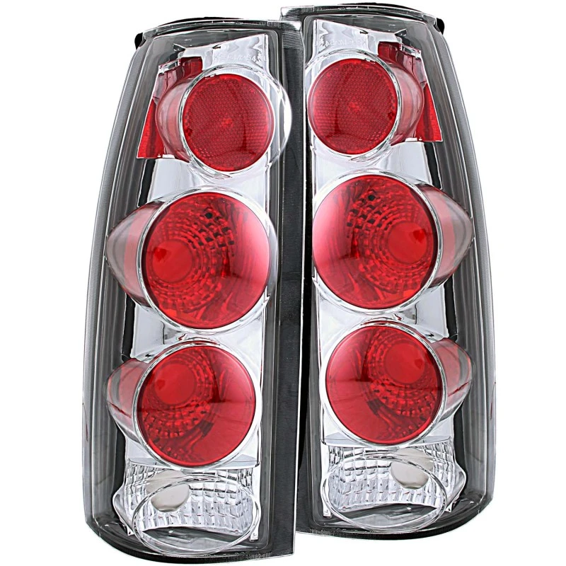 ANZO 1999-2000 Cadillac Escalade Heckleuchten Chrom 3D Stil