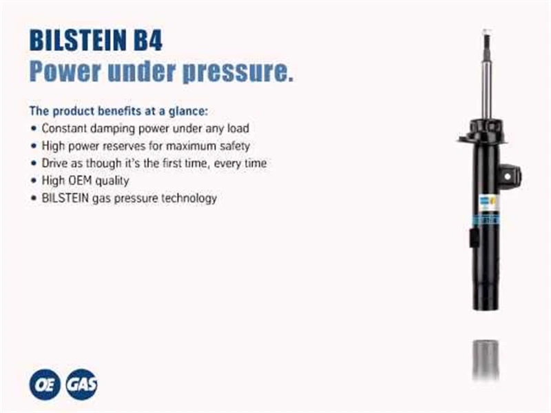 Bilstein B4 OE-Ersatz 10-13 Ford Transit Connect XLT Links Vorne Twin-Tube-Stossdämpfer