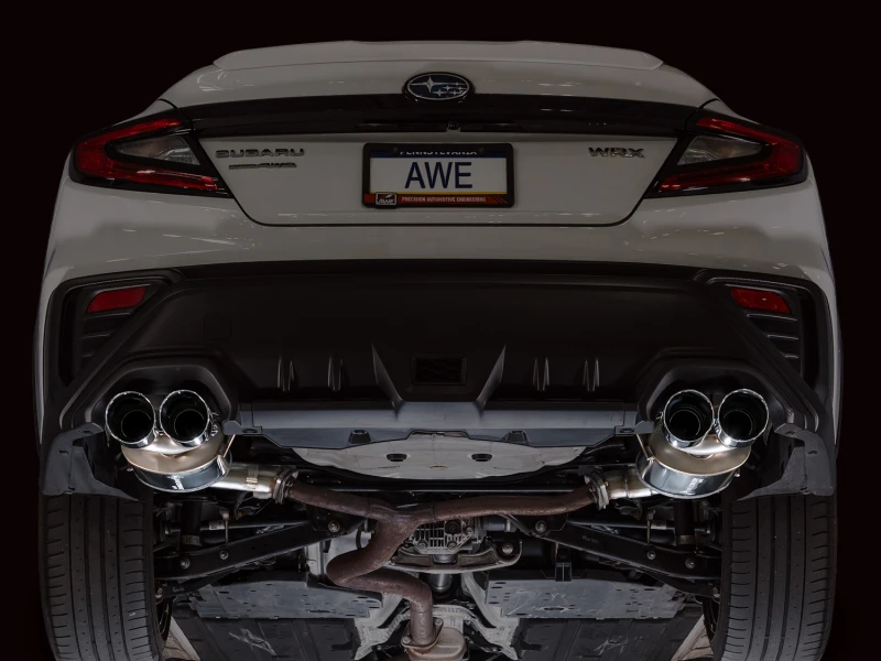 AWE Tuning Touring Edition Axleback Auspuff für 2022–2025 Subaru VB WRX