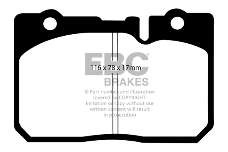 ebc_DP21154-6793202509c75 EBC 95-00 Lexus LS400 4.0 Redstuff Front Brake Pads
