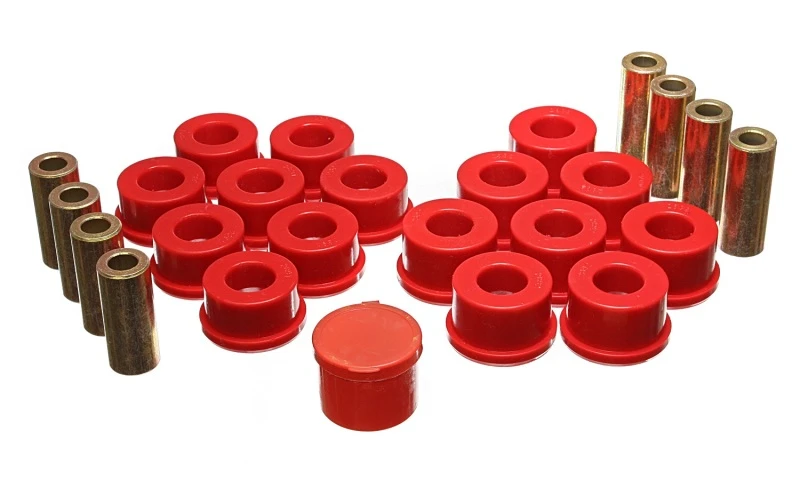 Energy Suspension Steuerarm-Buchsen - Hinten - Rot