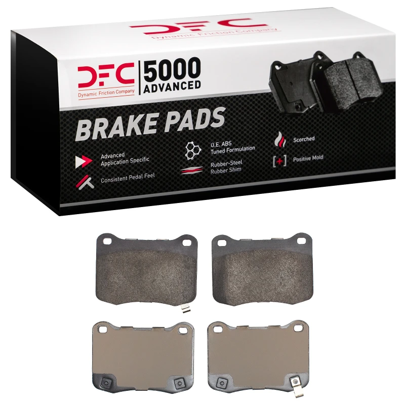 DFC 08-14 Lexus IS F Rear 5000 Advanced Low Metallic Brake Pads