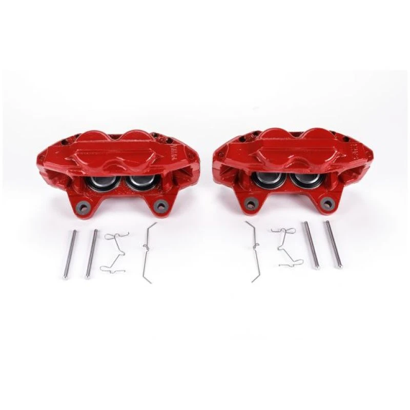 powerstop_S6278-67945f2d45fdf Power Stop 10-15 Lexus GX460 Front Red Calipers w/o Brackets - Pair
