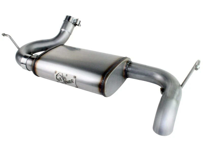 aFe MACHForce XP 07-17 Jeep Wrangler V6-3.6/3.8L 409 SS 2,5 Zoll Axle-Back Auspuff