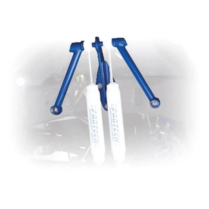 Fabtech 99-04 Ford F250/350 4WD Doppel-Front-Schock-System - Komponenten-Box - Schwarz