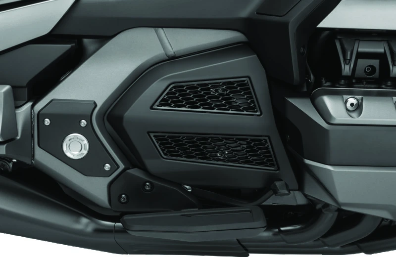Kuryakyn Omni Transmission Covers Satin Black für 2018–2021 Honda Gold Wing GL1800